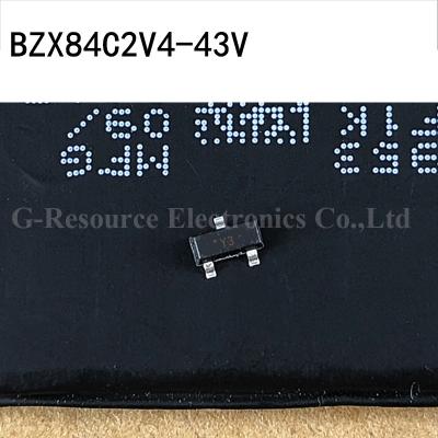 China 10 Volt Zener Diode SOT-23 BZX84C / Silicon Semiconductor BZX84-C10 for sale