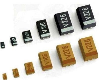 China Tantalum SMD Chip Capacitor TAJC106K016RNJ 10uF(106) ±10% 16V CASE-C 10/16C MLCC Chip Capacitor for sale