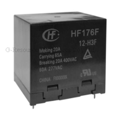 China 400VAC 65A  Solar Panel Relay HF176F General Purpose High Capacity for sale