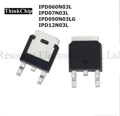 China Transistor de alta tensão Infineon IPD12N03L IPD090N03LG IPD07N03L IPD060N03L do Mosfet TO-252 à venda