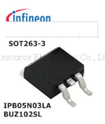 China Transistor de poder del MOSFET de la polaridad de N SOT263-3 IPB05N03LA BUZ102SL Infineon en venta