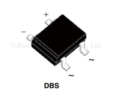 Chine Longue SÉRIE de la diode de redresseur de puissance élevée de durée de vie DB101S DB102S DB103S DB104S DBS à vendre