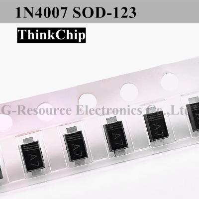 China A7 1N4007 SOT-123 1A 1000V General Purpose Rectifier Diode for sale