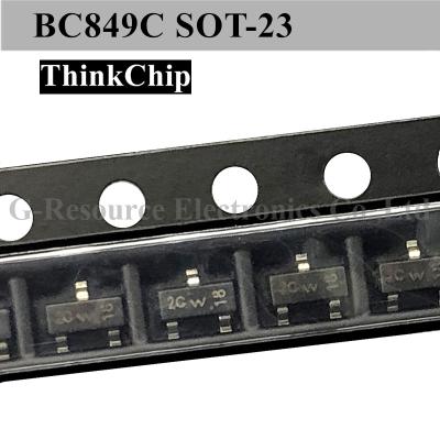 China Surface Mount BC849c Bipolar Bjt Npn Pnp Transistor for sale