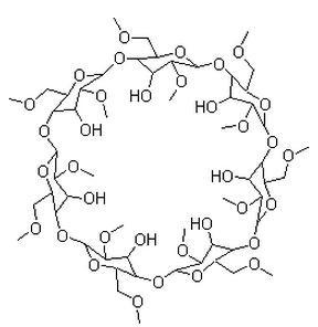 China Beta - Cyclodextrin Methyl Ethers Pharmaceutical Additives 128446-36-6 for sale