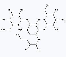 China Amikacin Sulphate CAS 37517-28-5 Antibiotic And Antimicrobial Agents Pharma Ingredient for sale