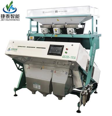 China ODM Mini CCD Steamed Basmati Rice Color Sorter Machine 3 Chutes for sale