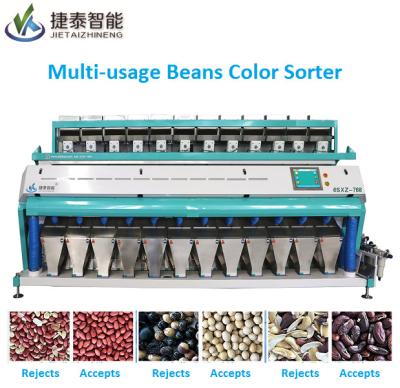 China Classificador de cores de grãos coloridos de 5400 pixels RGB para amendoim soja 2600 kg à venda