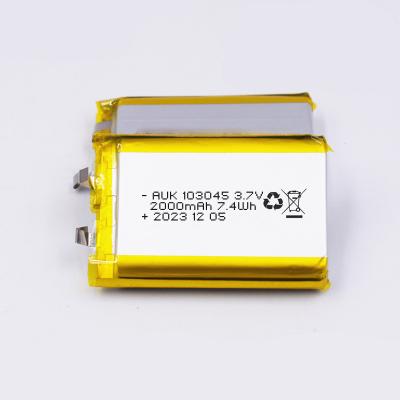 China Ultra Thin Li Ion Polymer 3.7v 1800mah Lipo Battery Rechargeable for sale