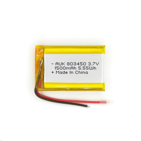 Quality Ultra Thin Li Ion Polymer 3.7v 1800mah Lipo Battery Rechargeable for sale