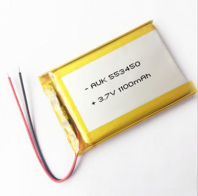 China ODM Lithium Polymer Battery Lightweight 3.7V 1100mAh LiPo Battery for sale