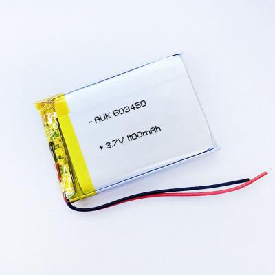 China OEM Lithium Polymer Battery 1100mah 3.7v Deep Cycle LiPo Battery for sale