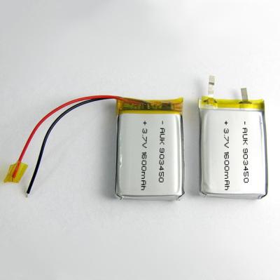 China 1C 3.7V 1600mAh Small LiPo Battery Lithium Polymer For PSP DVD for sale