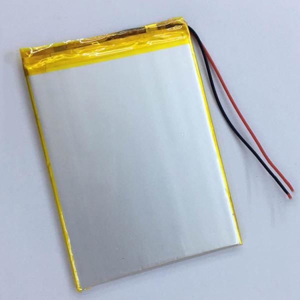 Quality ODM Safe Rechargeable LiPo Battery 2450mAh 3.7V Lightweight 355878 for sale