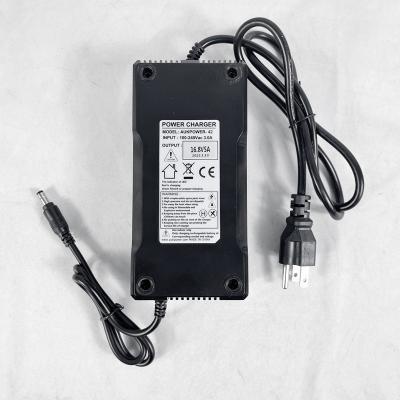 China Black 16.8v Lithium Ion Battery Charger 5A 6A 8A 10A Intelligent Turn Lights for sale