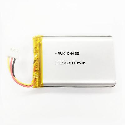 China 3.7V 3500MAH Small LiPo Battery Smart 104468 Lithium Batteries for sale