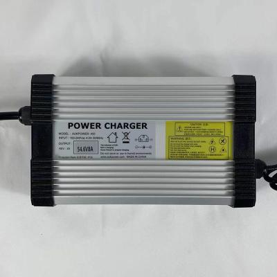 China 54.6V Lithium Battery Chargers 8A 7A 5A Lithium Charger ODM CE for sale