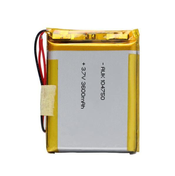 Quality 3.7V 3600mAh Small LiPo Battery Polymer Cell For Mobile Headlight for sale