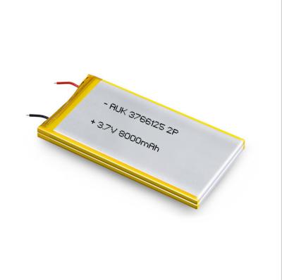 China Electrical 3.7v Lithium Ion Polymer Battery 8000mAh For POWER BANK for sale