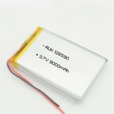 China 9000mah 3.7V Rechargeable Li Ion Polymer Cell 1C Lithium Polymer Battery for sale