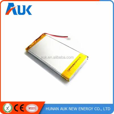 China GPS Lithium Ion Polymer Battery 1C 7.4V 1400mAh LiPo Battery for sale