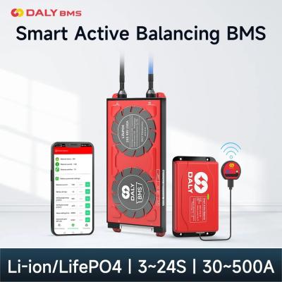 중국 Daly 16s 48v 300a Smart Bms With Bluetooth WIFI BMS 20A 30A 50A 60A 80A 4S-32S Car BMS 판매용