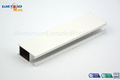 Chine 6 mètres de longueur de poudre d'aluminium blanc de revêtement profile des châssis de fenêtre à vendre