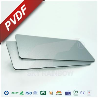 中国 高い剛性率の構造のための PE PVDF のコーティングが付いているアルミニウム合成の金属のパネル 販売のため