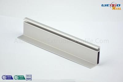 China Electrophoresis Aluminium Extruded Profile Silver Windows Frame Furniture for sale