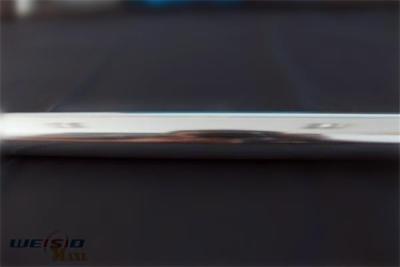 China Sliver Mirror Polished Aluminium Profile For Bacony Rail Polished Aluminum Extrusion Profiles for sale