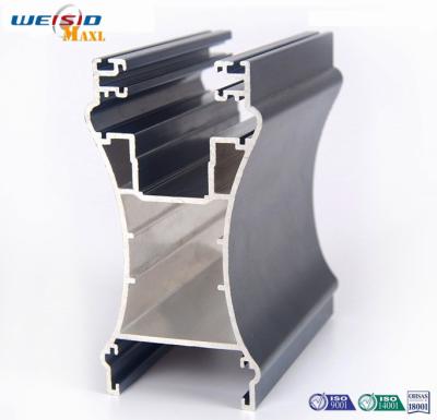 China Sliding open style and double glazed Aluminum sliding windows Profile for sale