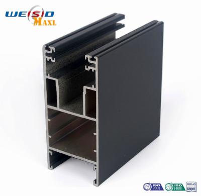 China Customized Aluminum Door Profile Support Anodizing / Powder Coating for sale