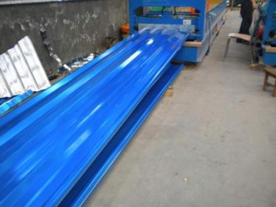 China Corrugated galvanized steel sheet zinc aluminum sheets , 0.3mm-6mm Thickness for sale