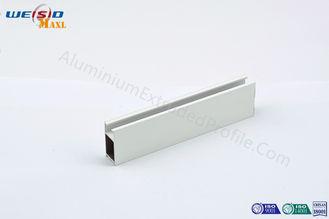 China White Color Punching Coating Aluminium Window Profiles  AA6063 T5 for sale