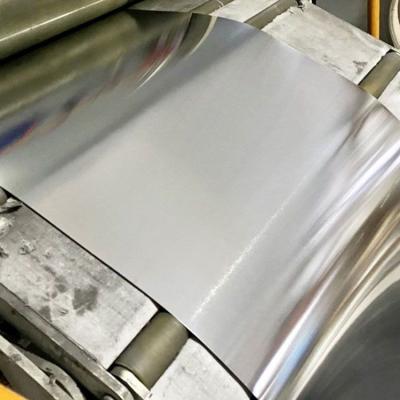 中国 DR8 DR9 Metal Tin Plated Steel Sheet / 600~1050mm Tin Coated Sheet For Food Packaging 販売のため