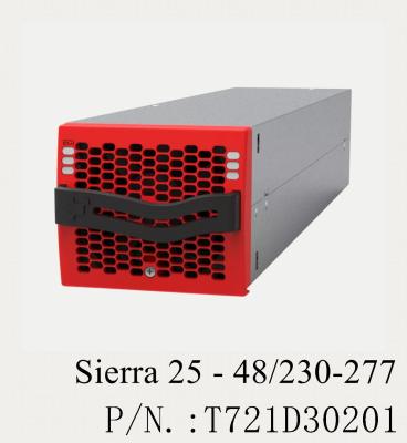 China CET UPS Sierra convertidor de 25 - de 48/230-277 3KVA 2.7KW para la carga 2.7KW de la CA DC a 2MW P/N T721D30201 en venta