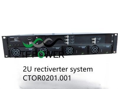 中国 Eltek 6KVA 230V 4.8KW Rectiverter Systems 2U 19 inch Power Shelf Power System  CTOR0201.001 242100.100 販売のため