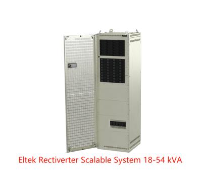 China Eltek Rectiverter Indoor system Scalable system 18-54 kVA with optional A & B, AC input(CIEJ3642.xxxx ) for sale