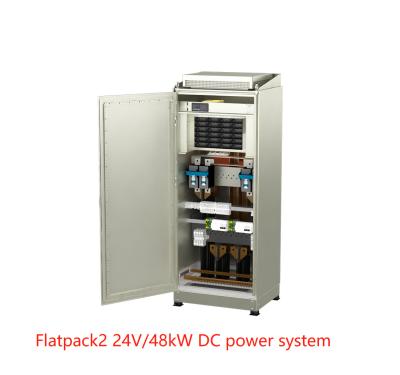 China Sistema eléctrico de Eltek Flatpack2 24V 48KW DC con Smartpack2 Flatpack2 24/1800HE en venta