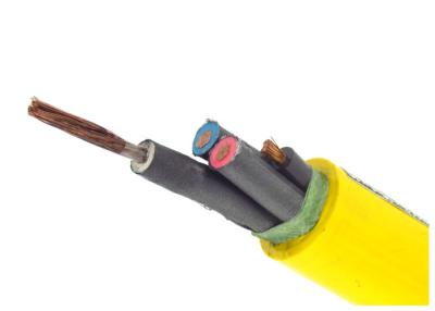 China Pantalla flexible de goma industrial 16mm2 - 185mm2 voltaje del cable MYP de la fase 0.38/0.66 en venta