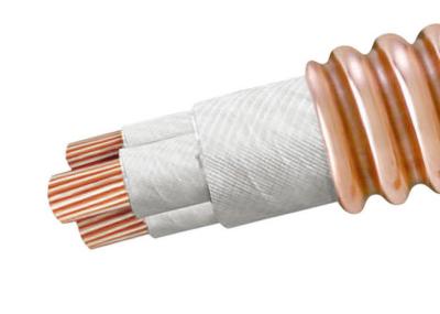 China Multi Core Mineral Insulated Copper Sheathed Cable , Mineral Insulated Power Cable for sale