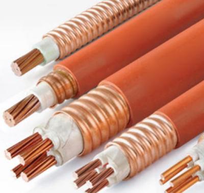 China Flexible MICC Mineral Insulated Power Cable , Copper Sheathed Cable for sale