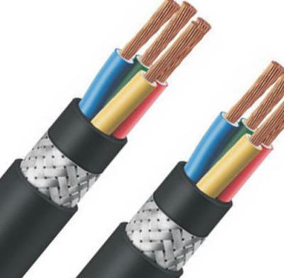 China Cable protegido flexible de la talla 1,5sqmm, cable de instrumento que ata con alambre la chaqueta de PVC en venta