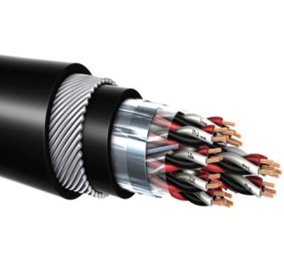 China Customized Color Flexible Belden Twisted Pair Shielded Cable For Power System for sale