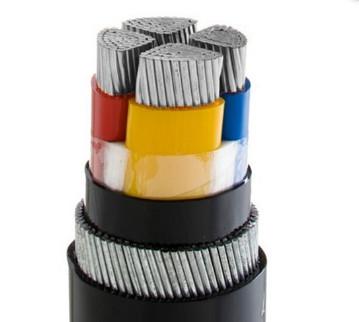 China TR-XLPE Insulated URD Armoured Power Cable , Mv Power Cable Three Medium Voltage for sale