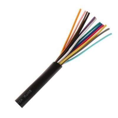 China Braided Multicore Screened Cable IEC 60227 IEC60228 450/750V Rated Voltage for sale