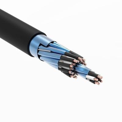 China Professional Shielded Instrument Cable Individual / Overall Copper Wire Braiding for sale