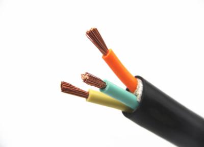 China cable flexible del Pvc 300/1100V, colores modificados para requisitos particulares flexibles de la base del cable de transmisión en venta