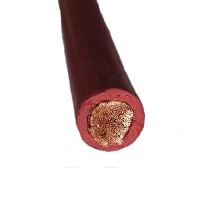 China 750V 0.30mm Copper Aluminum 10mm2 Flexible Welding Cable for sale
