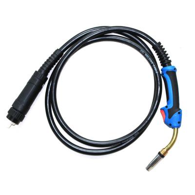 China MMT42 Gas Cooled 1.2mm Wire 220A Welding Torch Cable for sale